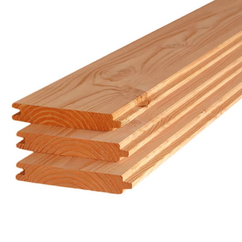 TrendHout Blokhut profielplank Douglas 2,8 x 19,0 cm geschaafd