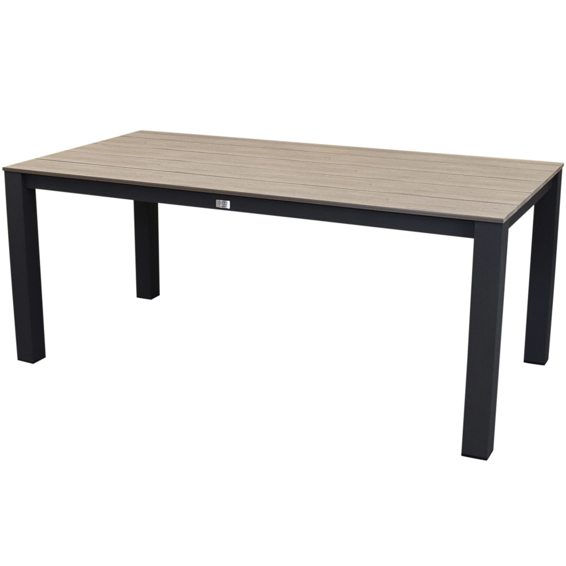 AVH-Collectie Sydney dining tuintafel 180x92xH75 cm polywood blad