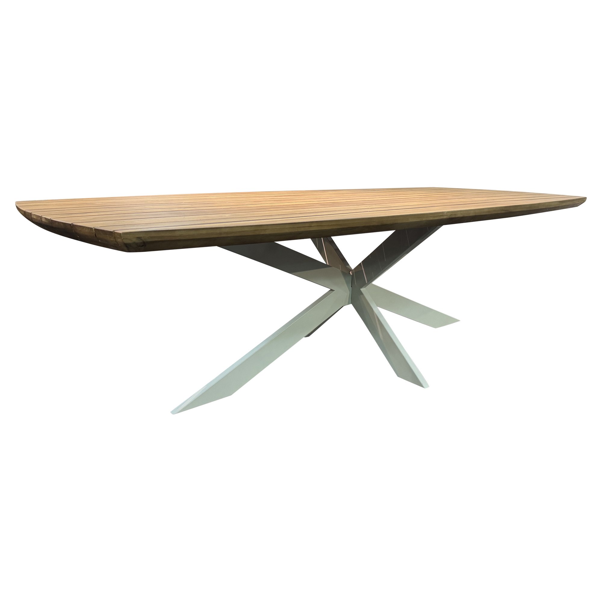 AVH-Collectie Lido dining tuintafel 240x100xH75 cm acacia blad natural sand
