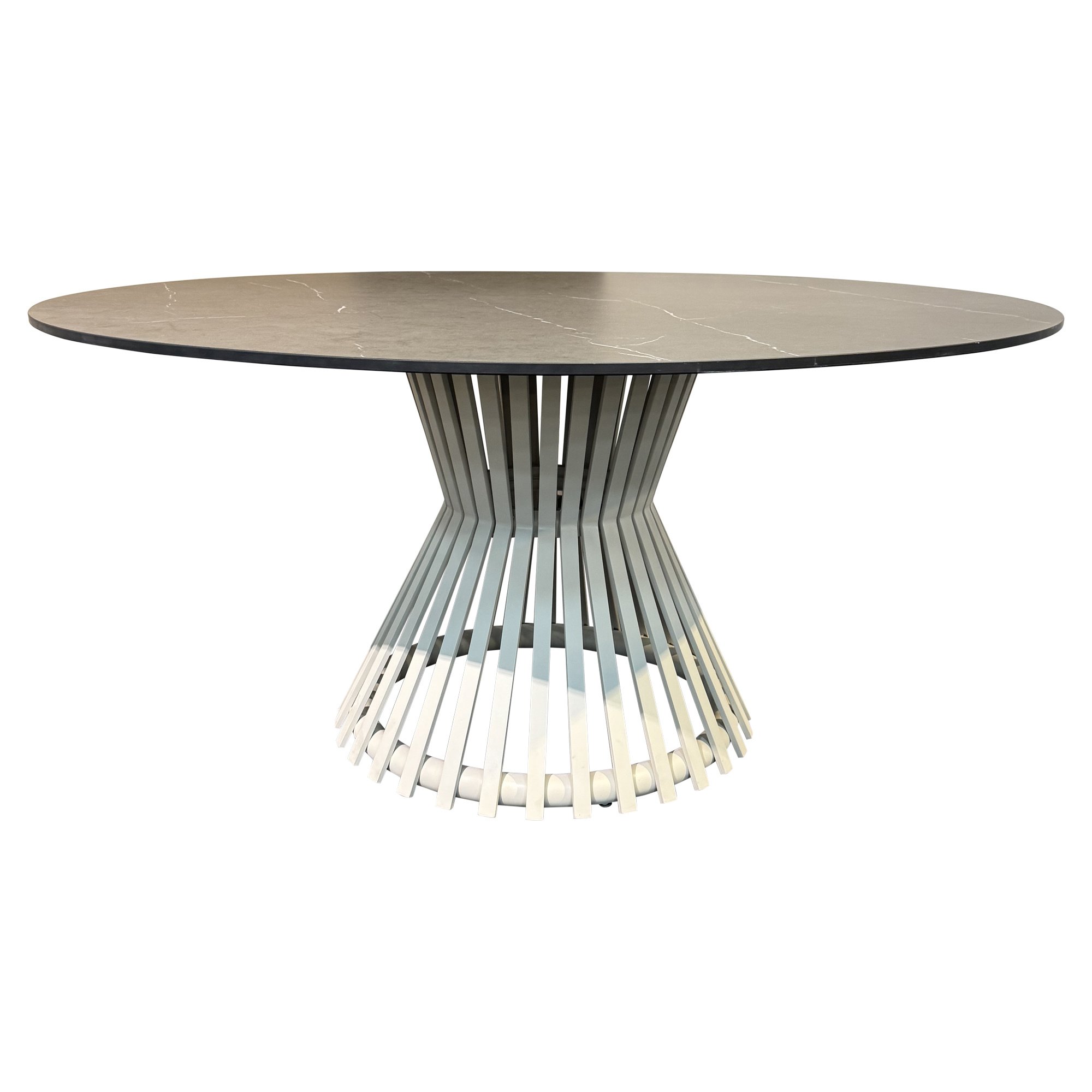 AVH-Collectie Pasadena low dining tuintafel 140xH69 cm keramisch latte