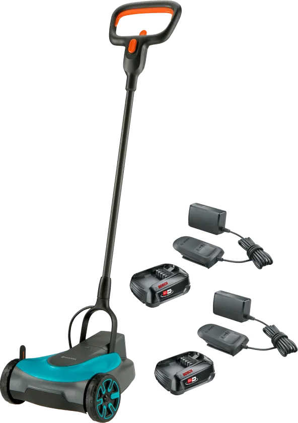 Gardena HandyMower 22/18V P4A Solo 2,5 Ah Accu (2x) Starterspakket