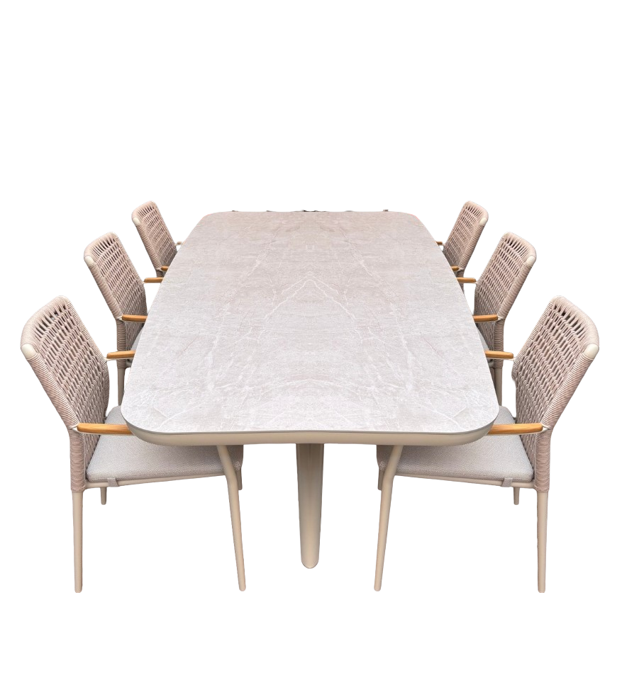 Driesprong collection Boat dining set 1 - 