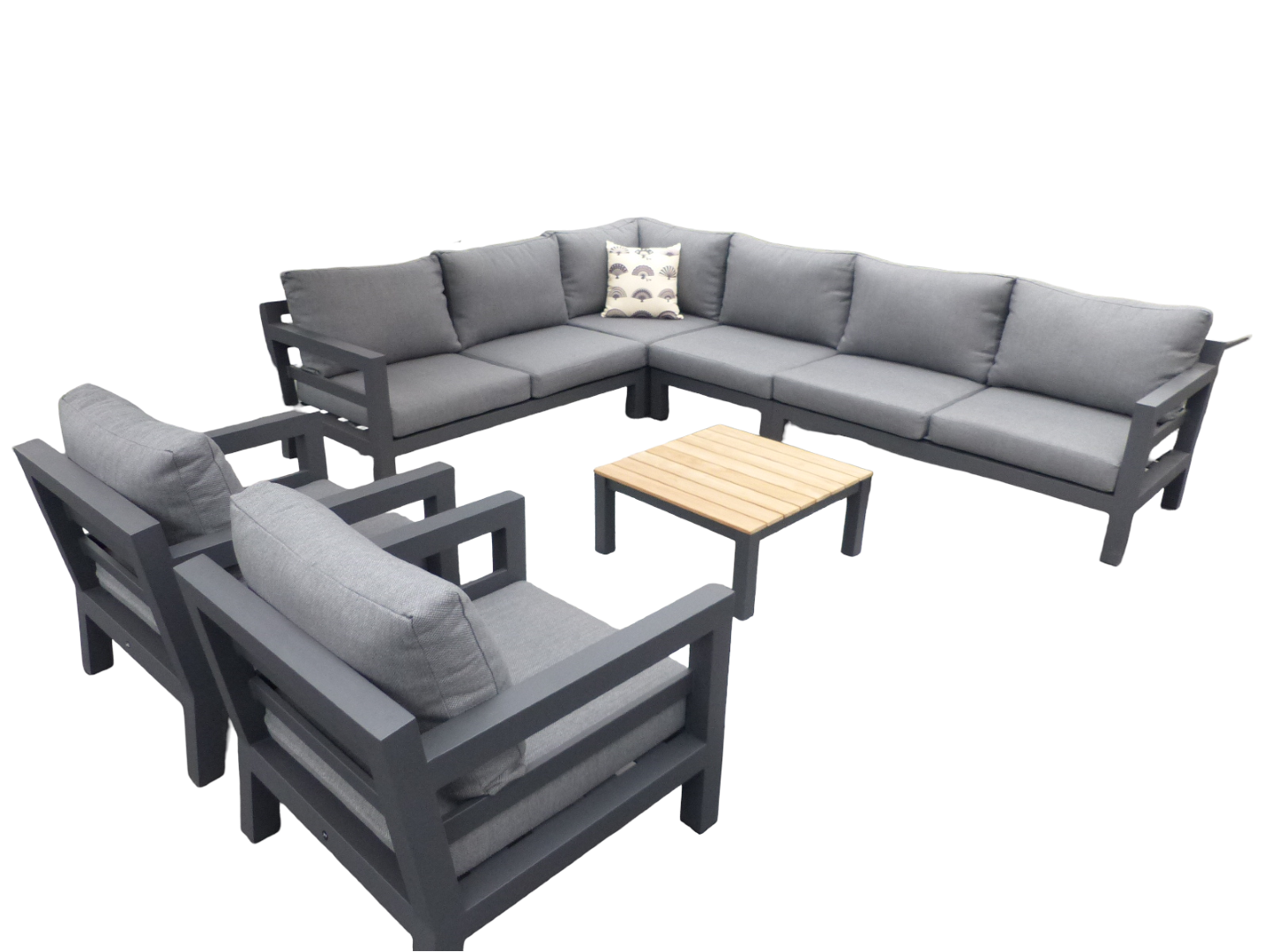 Yoi Midori cornerset xl dark grey - 