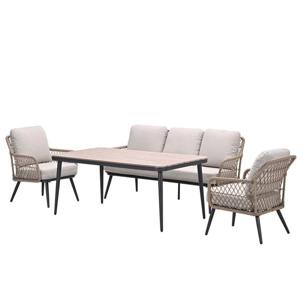 Garden impressions Allasio Sofa Loungeset 4-dlg Dessert Sand - 