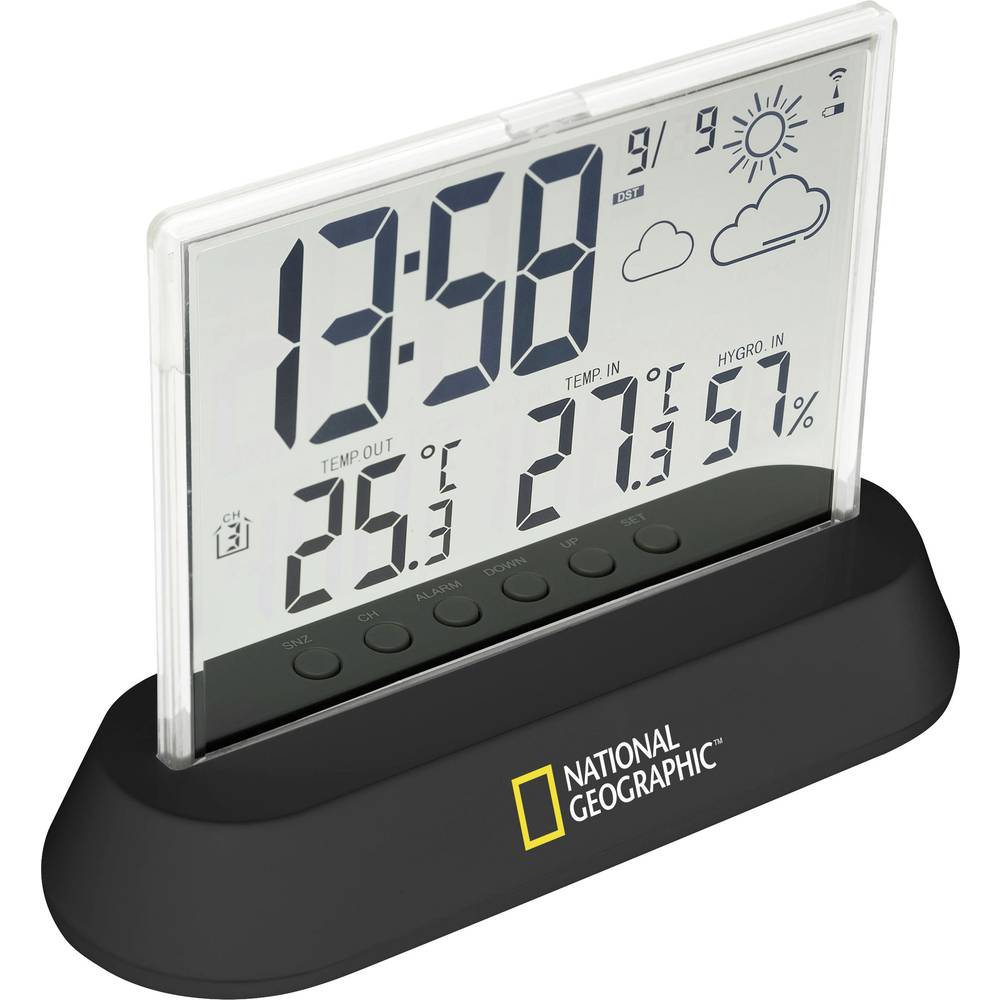 National Geographic Transparent 9070300 Draadloos weerstation