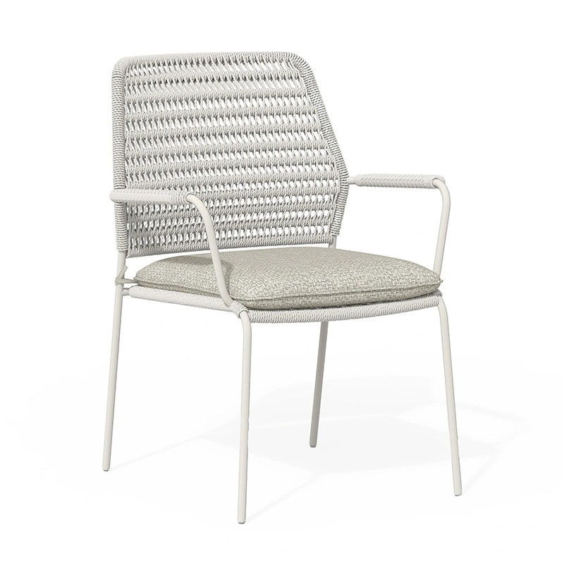Tierra outdoor David Dining Tuinstoel Creme White - 