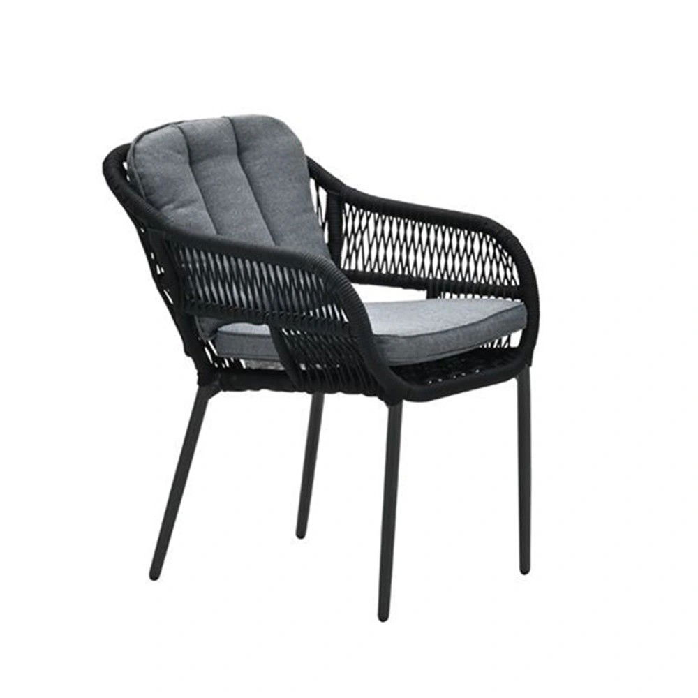 Garden impressions Pescara Dining Tuinstoel Carbon Black/Mystic Grey - 