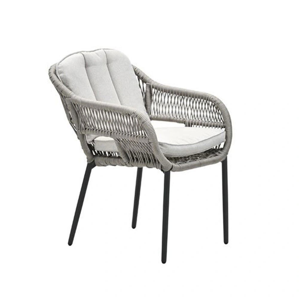 Garden impressions Pescara Dining Tuinstoel Carbon Black/Desert Sand - 