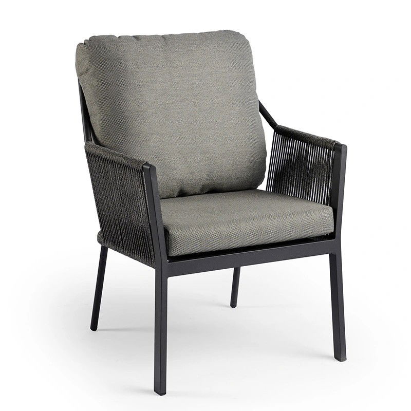 Tierra outdoor Liv Low Dining Tuinstoel Charcoal - 
