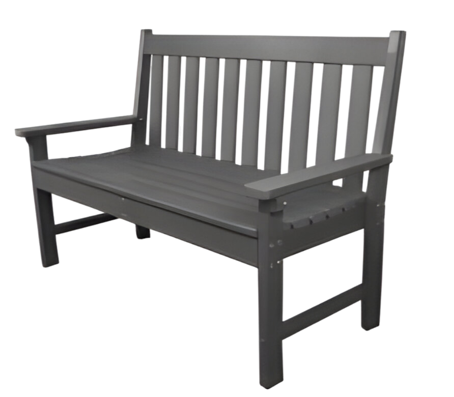 Buitengewoon de boet Bank Milford lichtgrijs 131x65x92 cm  - 