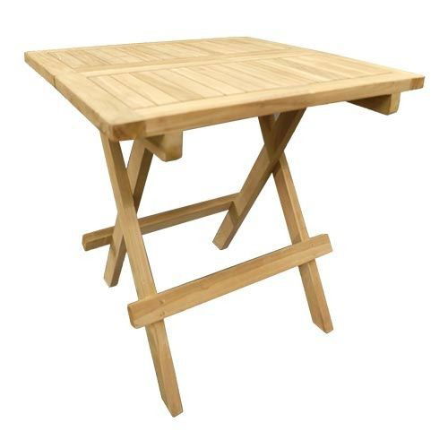 Buitengewoon de boet Teak inklaptafel Teak - 