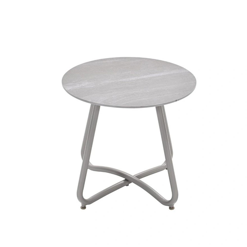 Garden impressions Vento Bijzettafel Taupe dia. 45xH41 cm - 