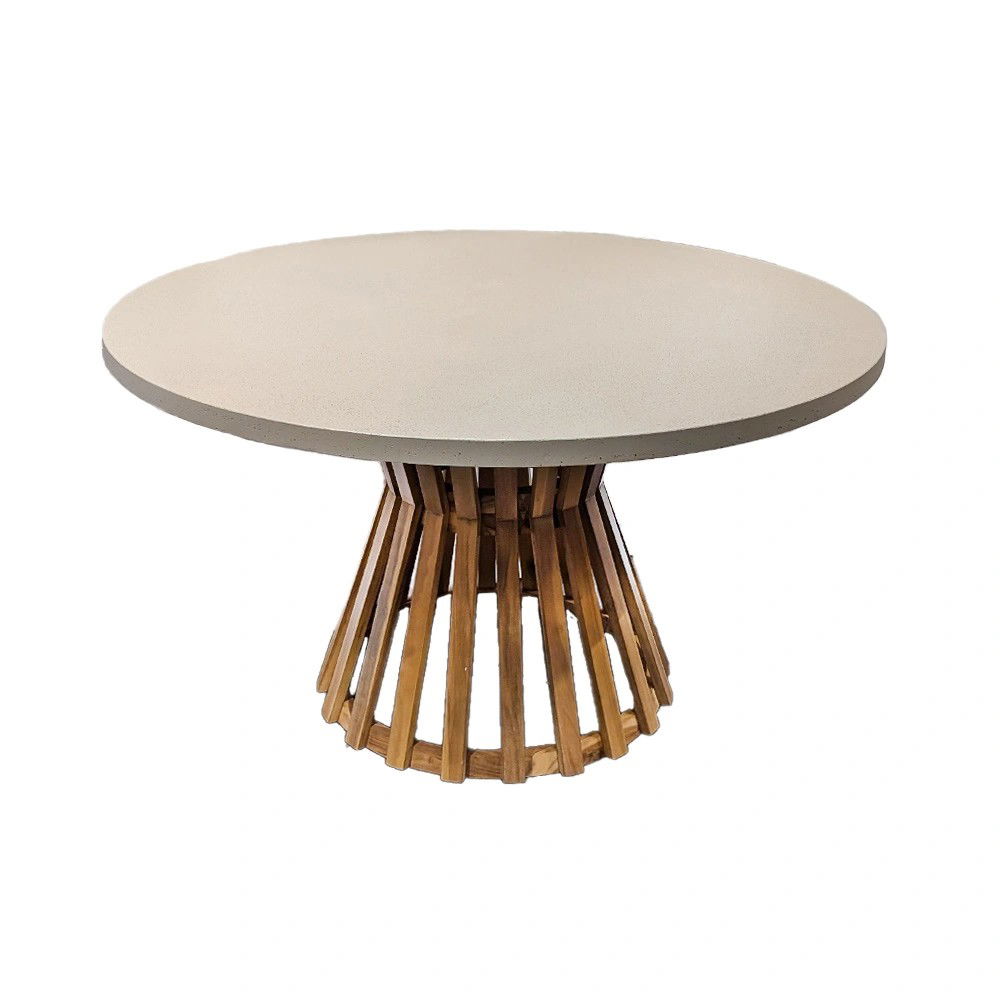Buitengewoon de boet Caculla Dining Tuintafel dia. 135x79 cm - 