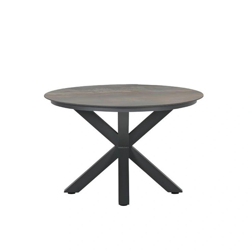Garden impressions Lowland Tuintafel Rome Bronze dia. 120 cm - 