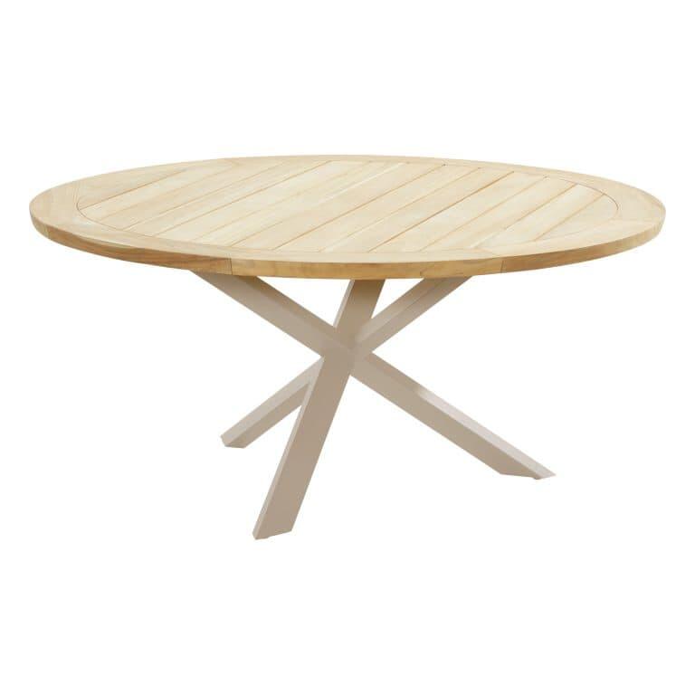 Taste 4SO Prado Diningtafel Teak Latte Ø 160 cm - 