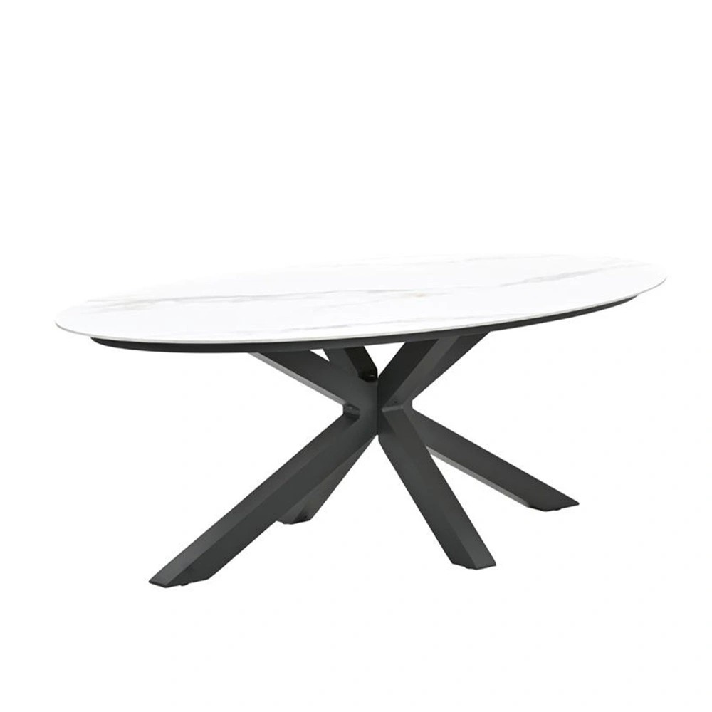 Garden impressions Scotland Tuintafel Venice White 230x115 cm - 
