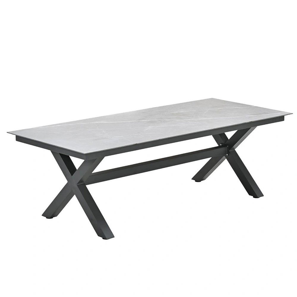Garden impressions Marbella Tuintafel Sicilian Grey 240x100 cm - 