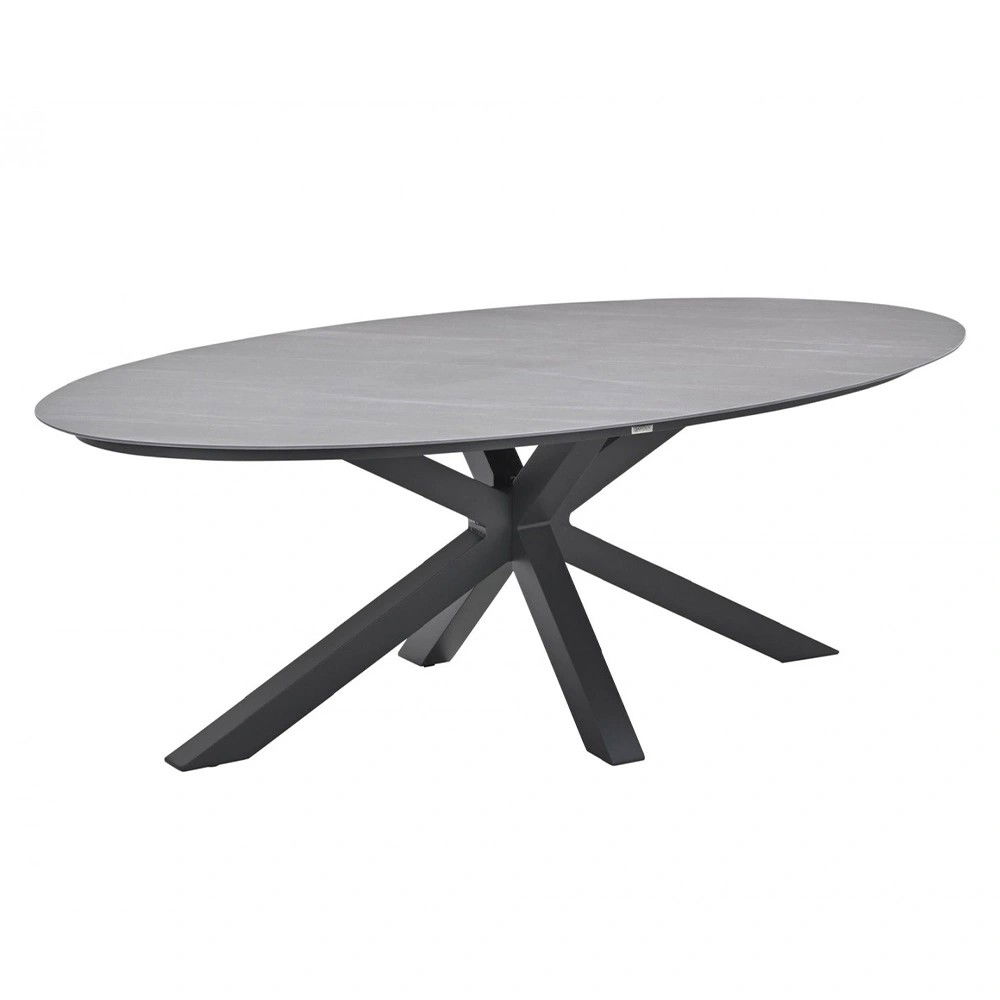 Garden impressions Scotland Tuintafel Napoli Grey 230x115 cm - 