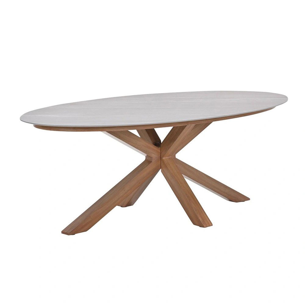 Garden impressions Scotland Tuintafel Napoli Sand 230x115 cm - 