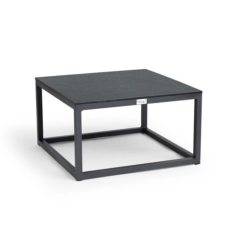Tierra outdoor Rio Salontafel M Trespa Graphite 60x60 cm - 