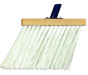 MM Eurotool Gootbezem 40 Centimeter Nylon Wit
