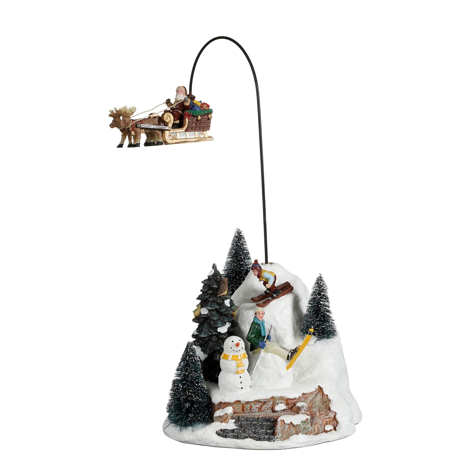 Luville Flying Santa battery operated l16xb17xh15,5cm - 