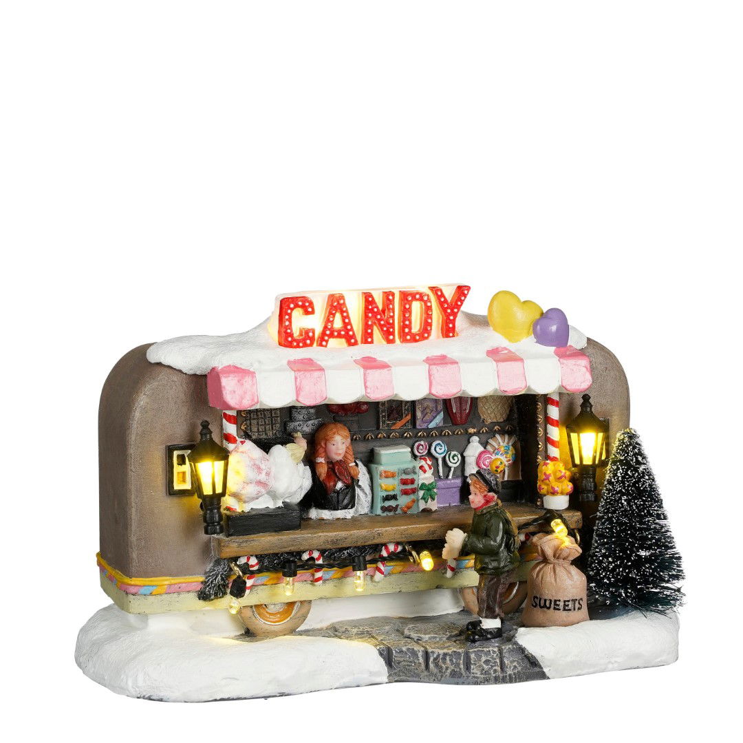 Luville Foodtruck candy battery operated l17xb7xh10,5cm - 