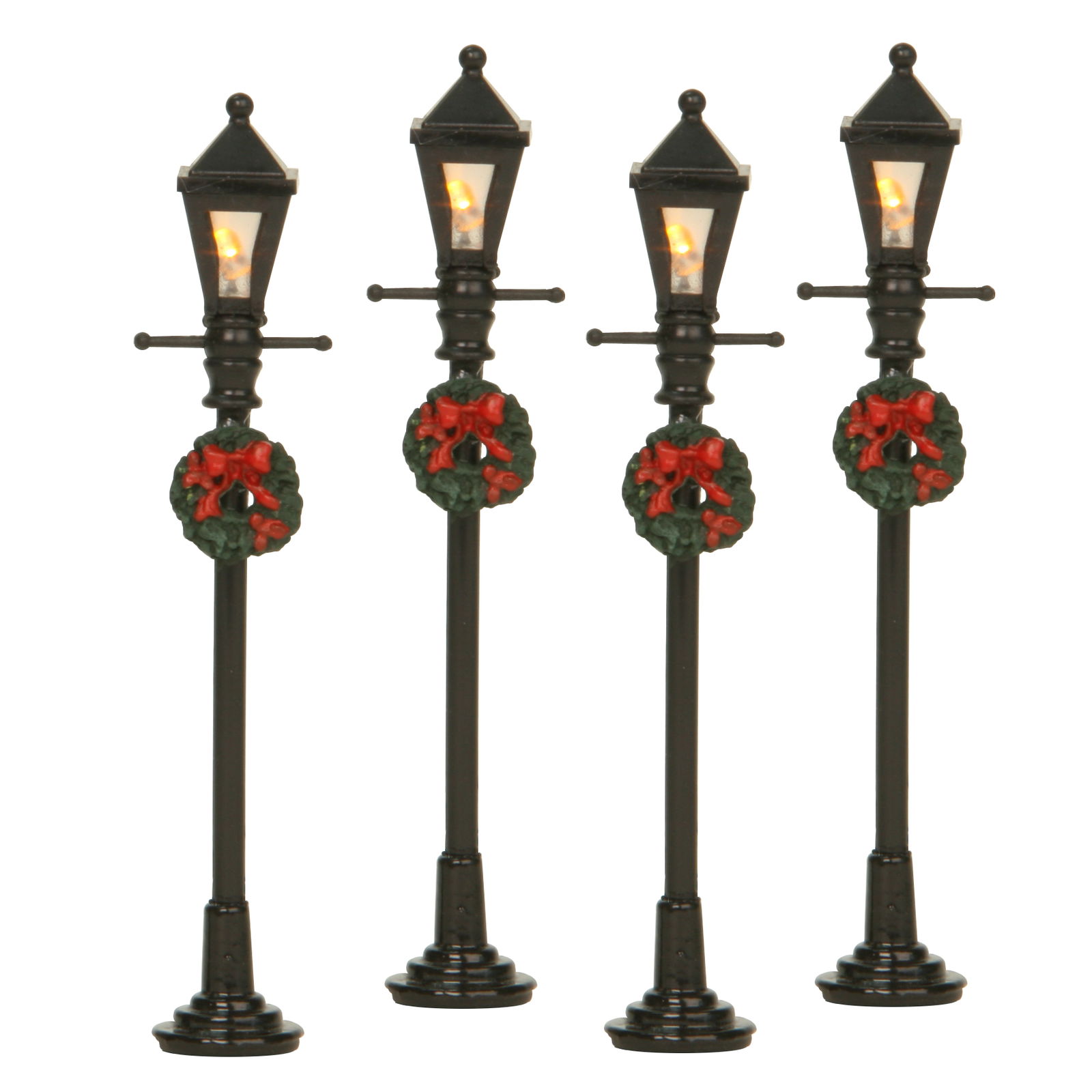 Luville Lantern 4 pieces battery operated h10,5cm - 