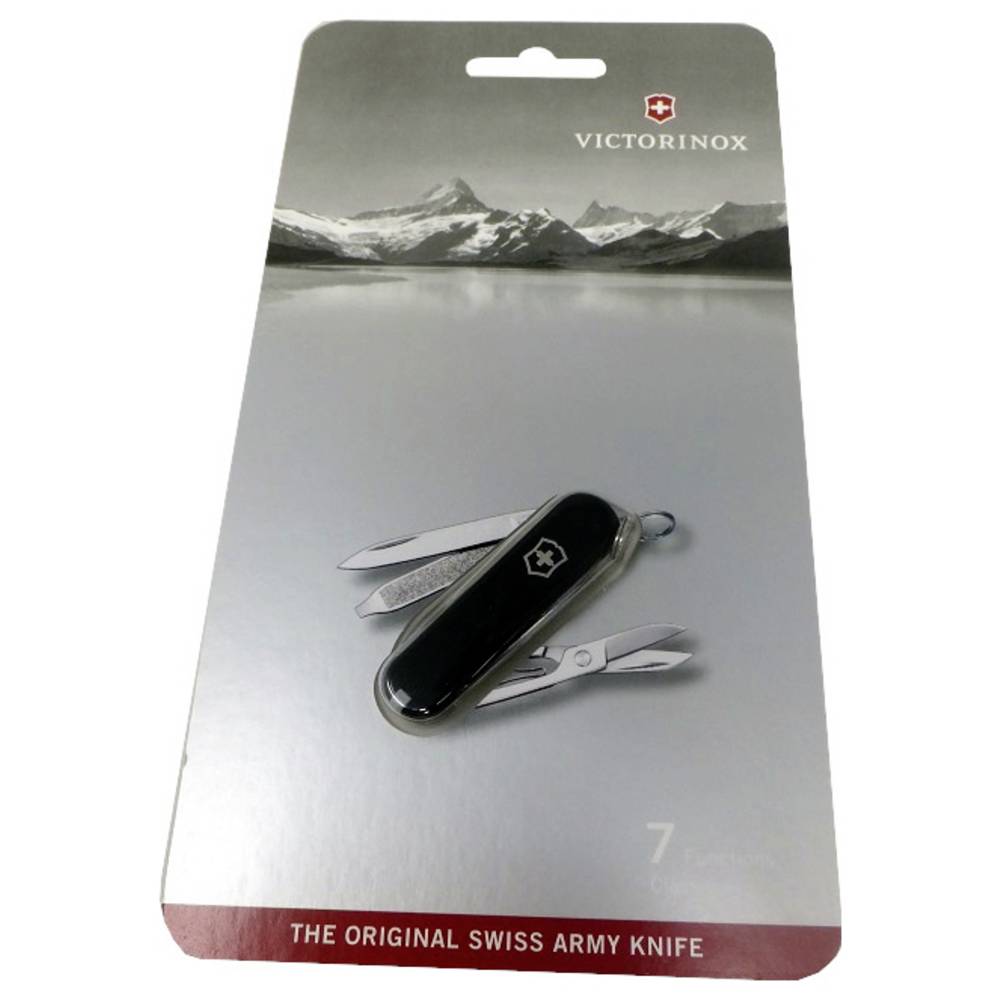 Victorinox Classic SD, Dark Illusion 0.6223.3B1 Zwitsers zakmes Aantal functies 7