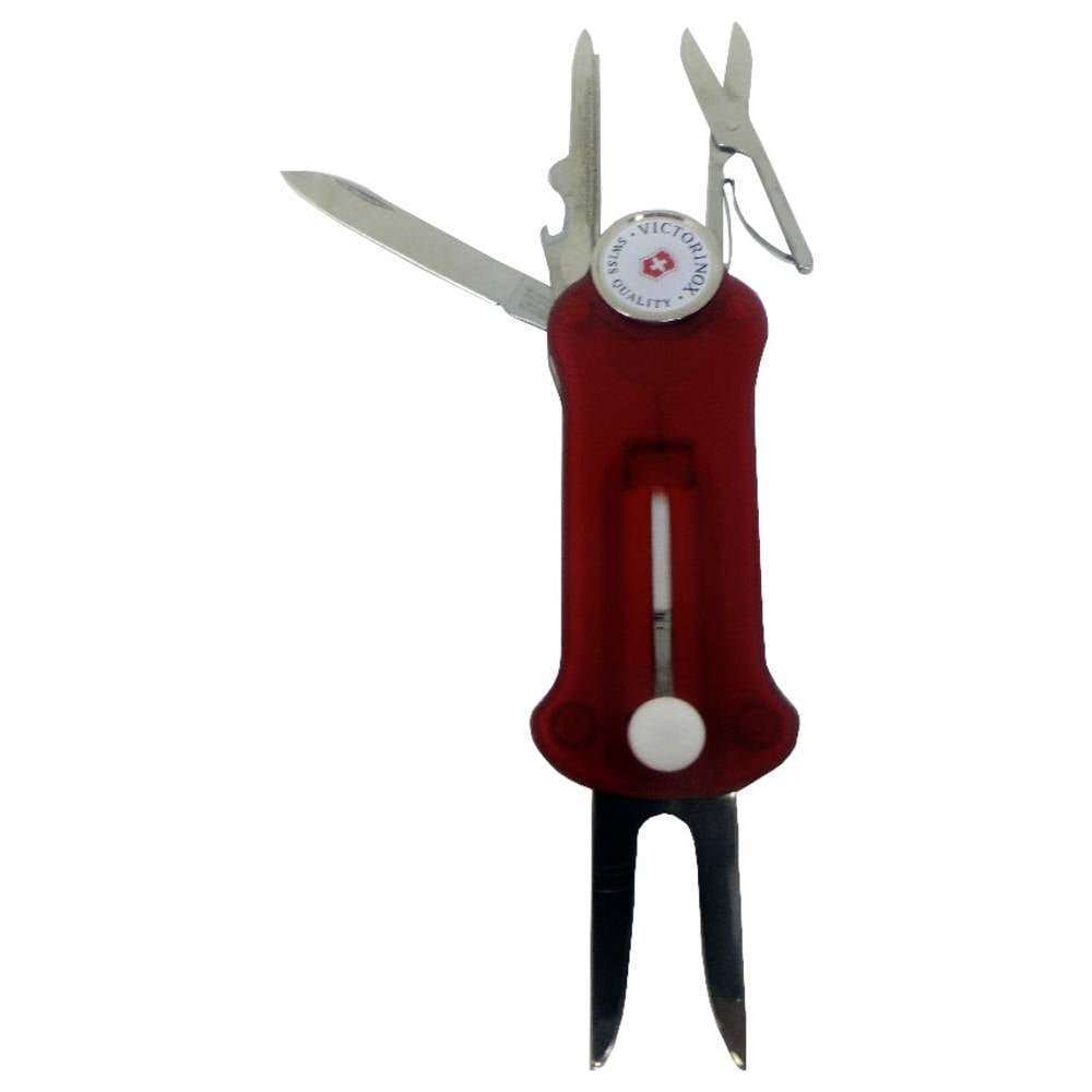 Victorinox Golf Tool 0.7052.T Multitool Aantal functies 10 Rood (transparant)