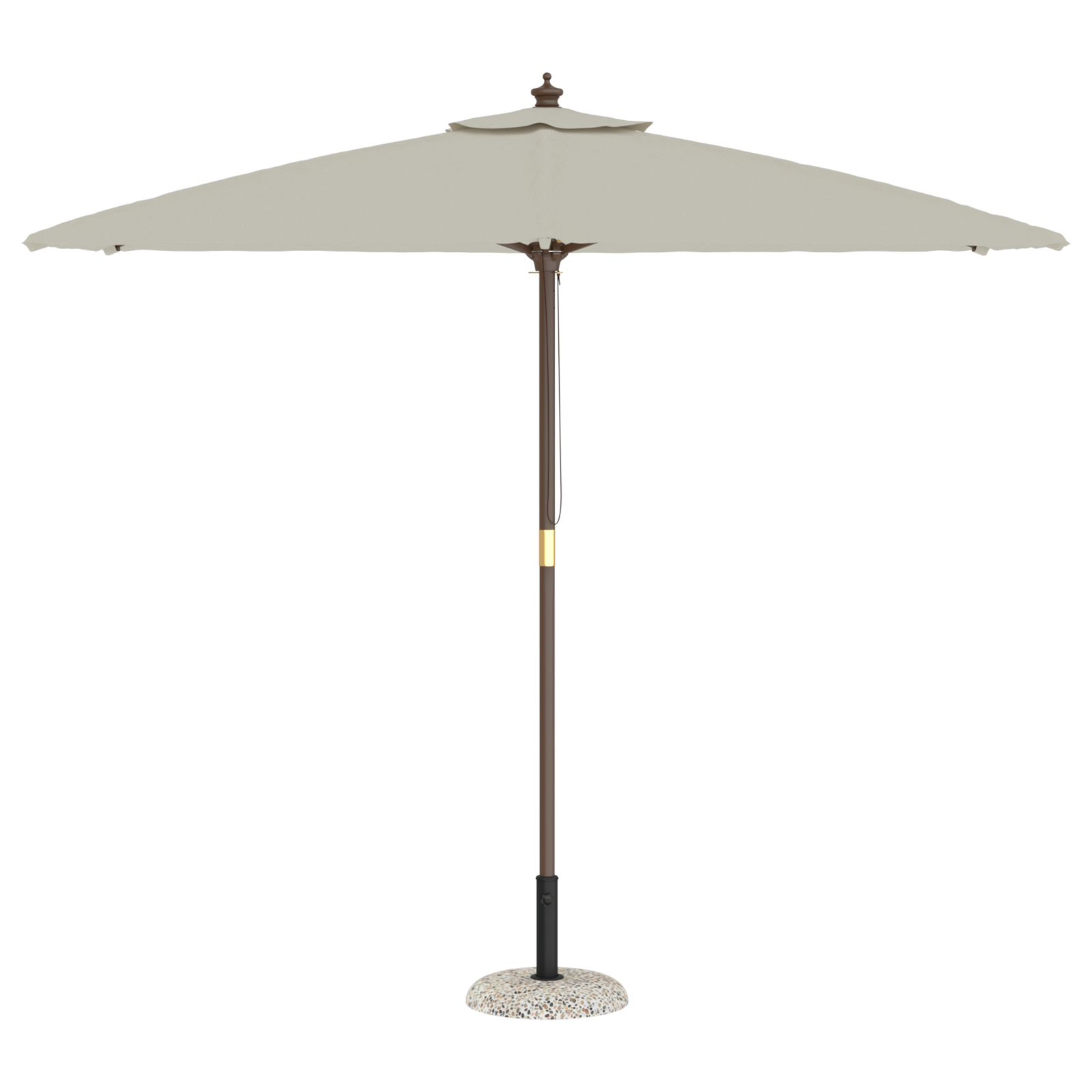 vidaXL Parasolvoet voor 37/42/52/58 mm Stangen Multikleur Beton 20 kg