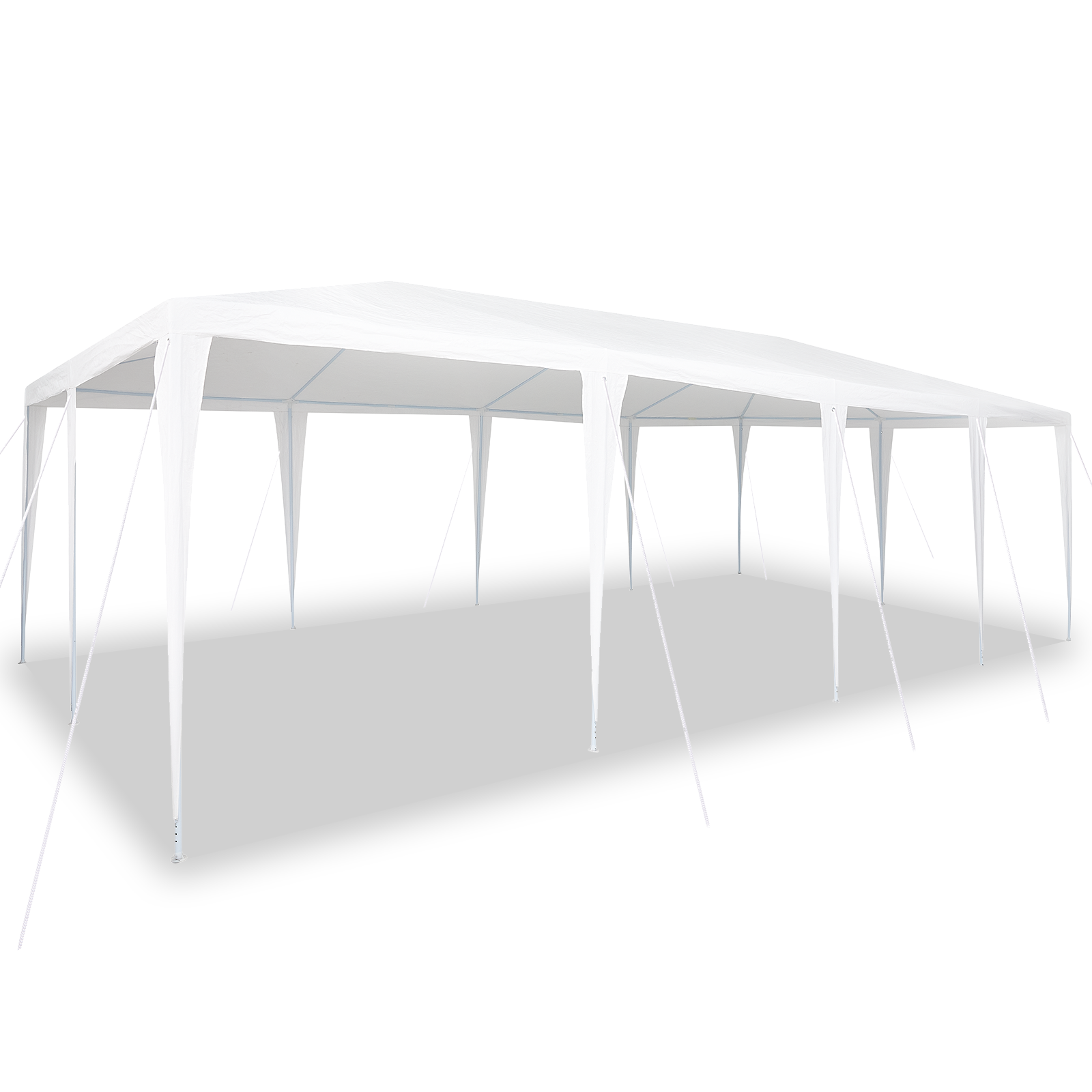 vidaXL Partytent Wit 8x4 m PE