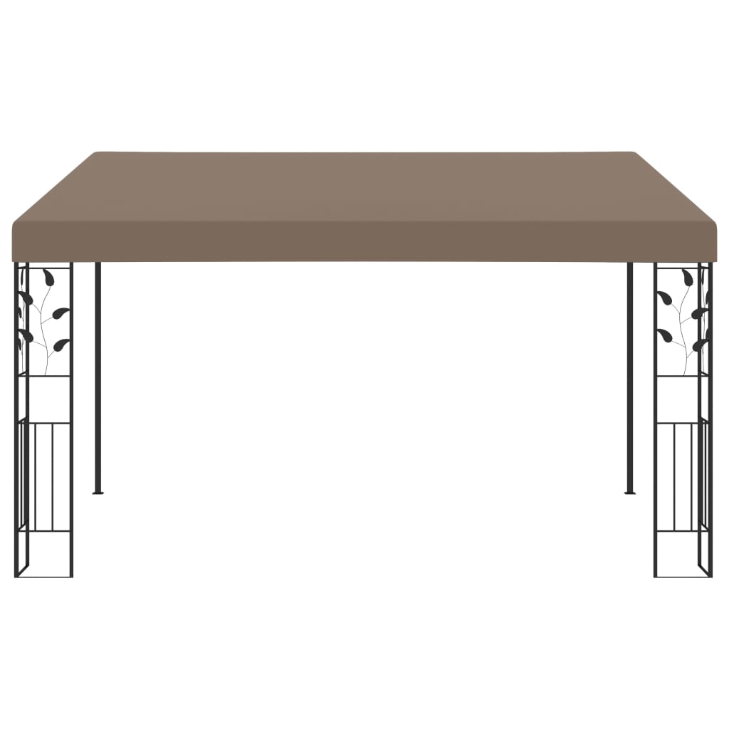 vidaXL Wandprieel 4x3x2,5 m taupe