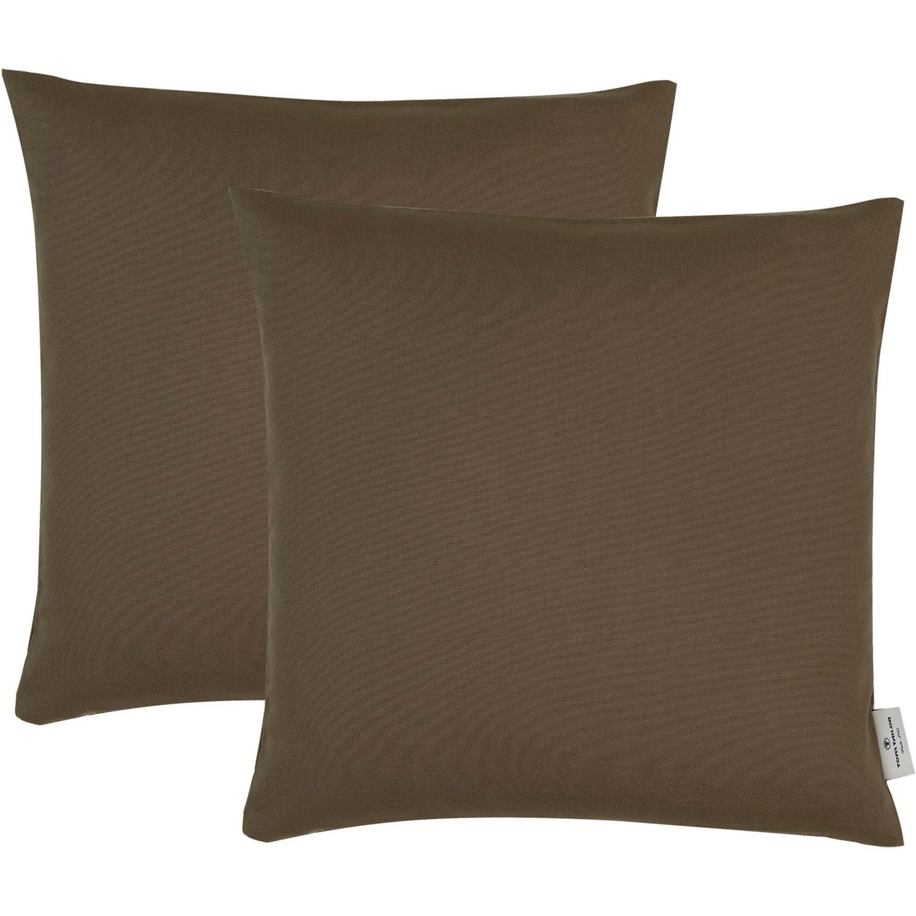 TOM TAILOR HOME Sierkussen Dove unikleur, kussenovertrekken zonder vulling(2 stuks)