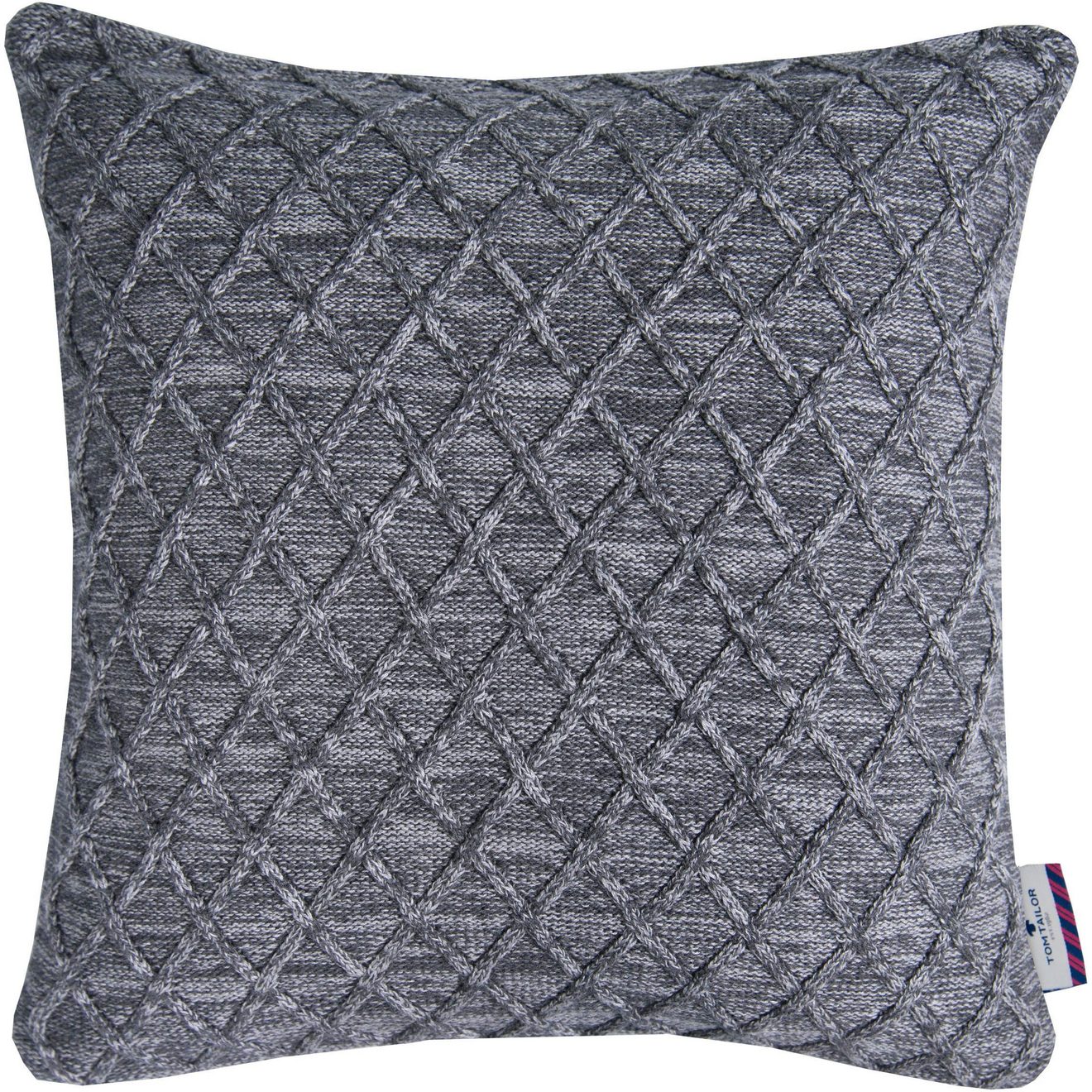 TOM TAILOR HOME Sierkussen GRAPHIC KNIT Kussenovertrek zonder vulling(1 stuk)