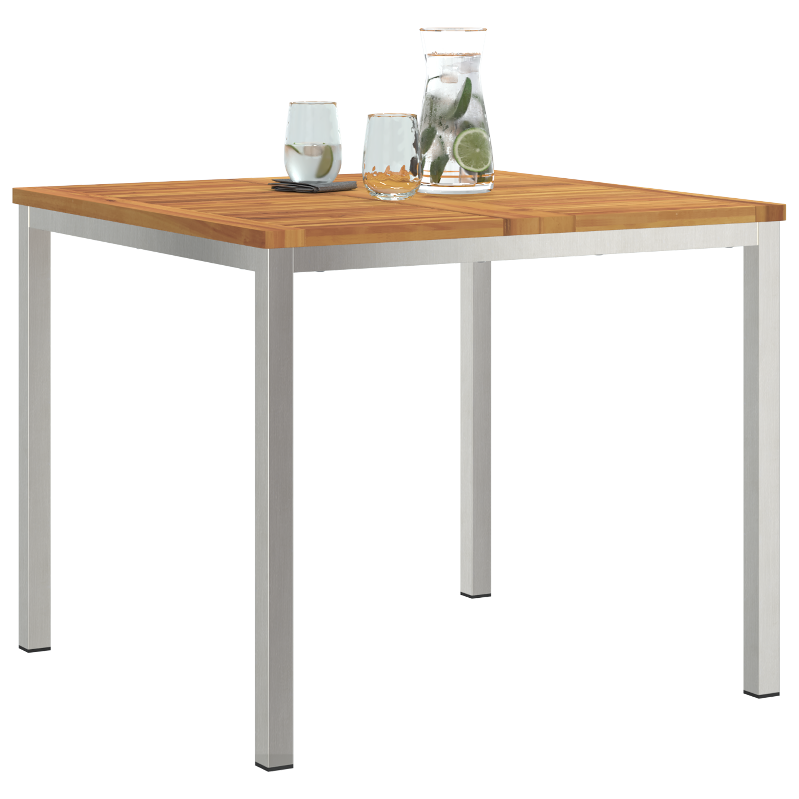 vidaXL Tuin Eettafel 90x90x74,5 cm van Massief Acaciahout