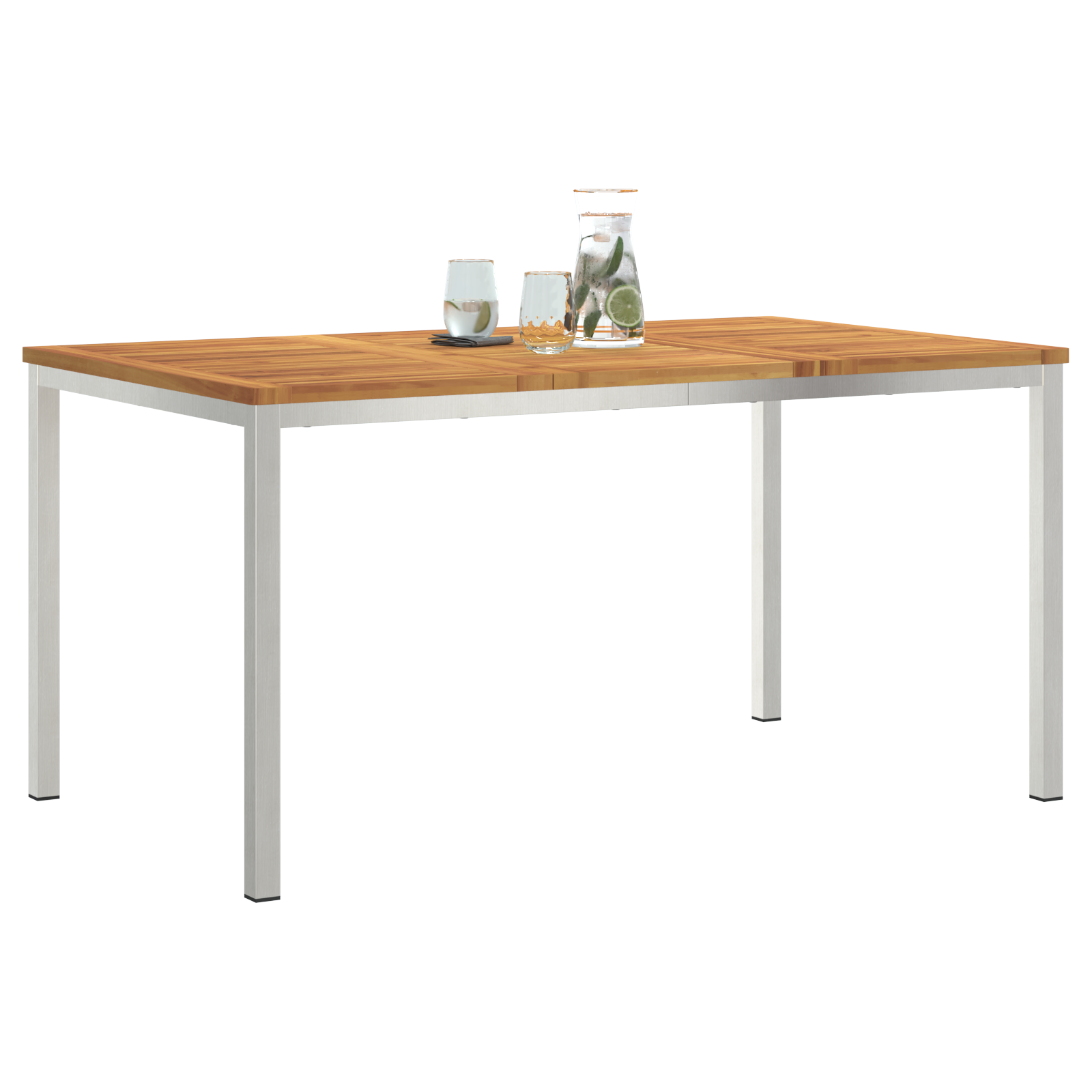 vidaXL Tuin Eettafel 150x90x75 cm van Acaciahout