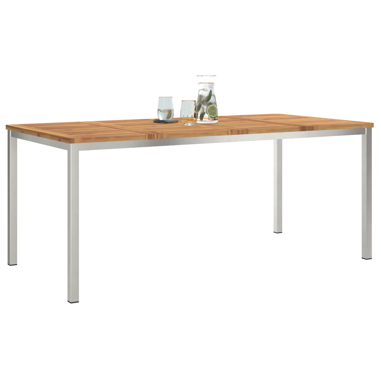 vidaXL Tuin Eettafel 180x90x75 cm van Massief Acaciahout