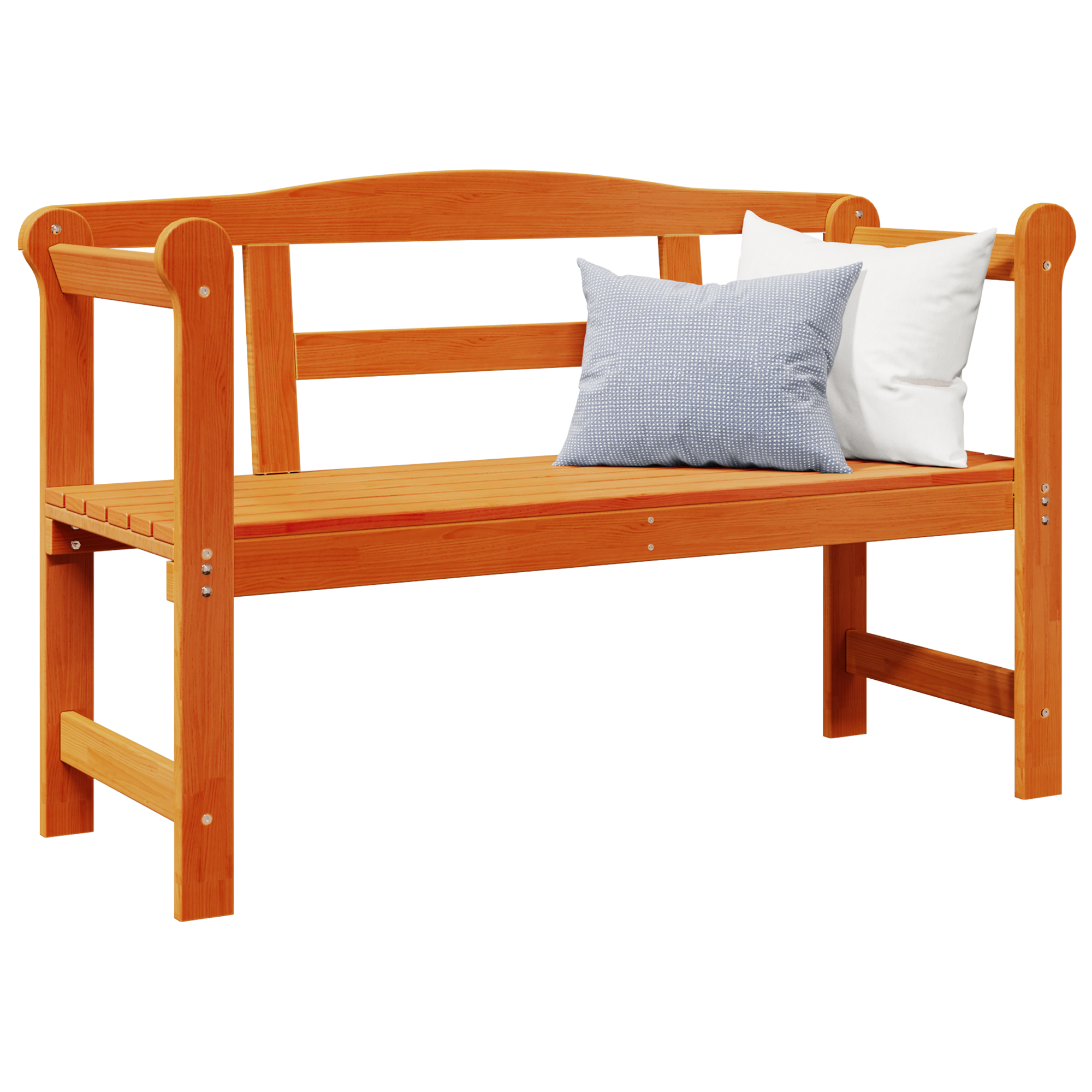 vidaXL Tuinbank Acacia 119x76x44 cm Massief Hout