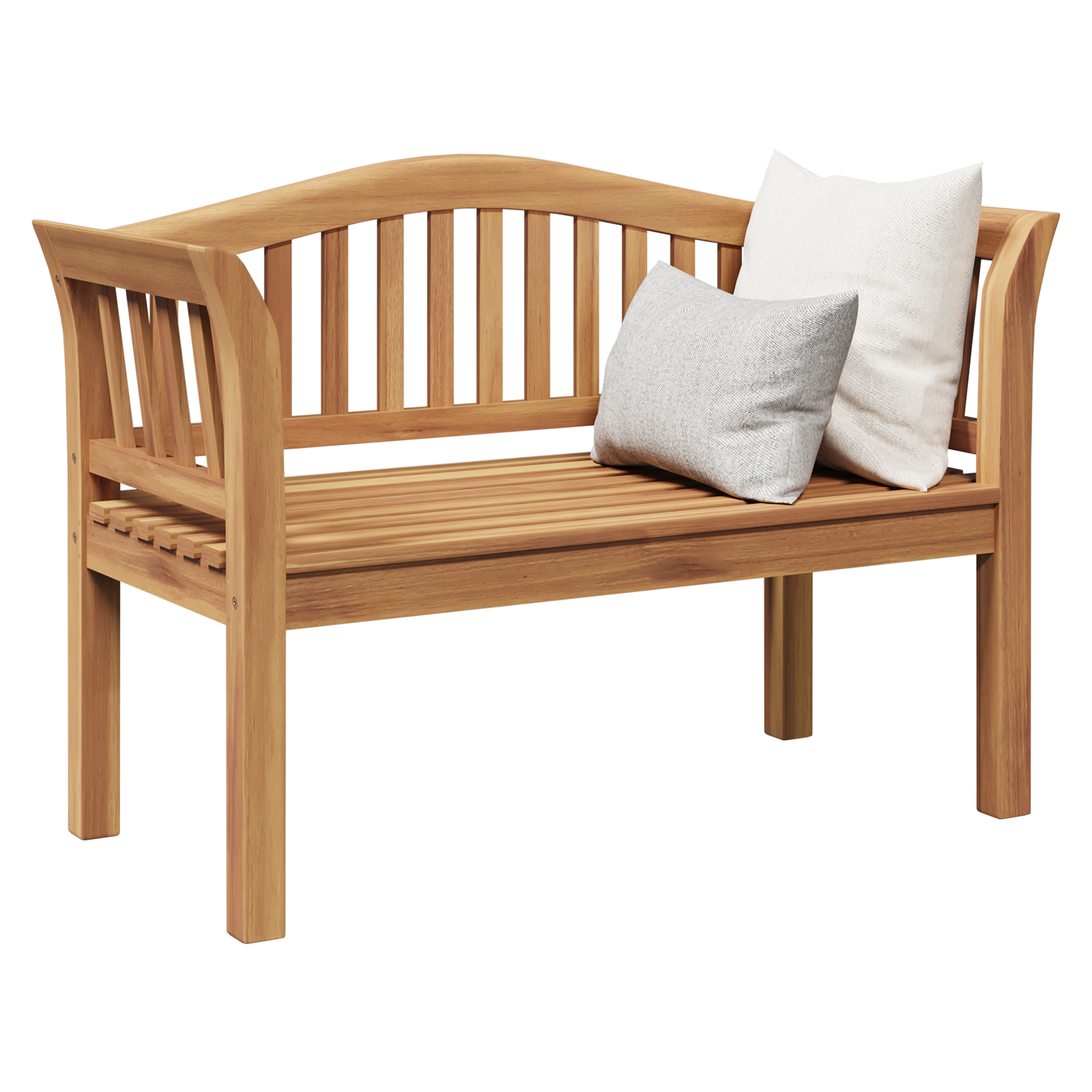 vidaXL Tuinbank 120x53.5x85 cm Massief Teakhout