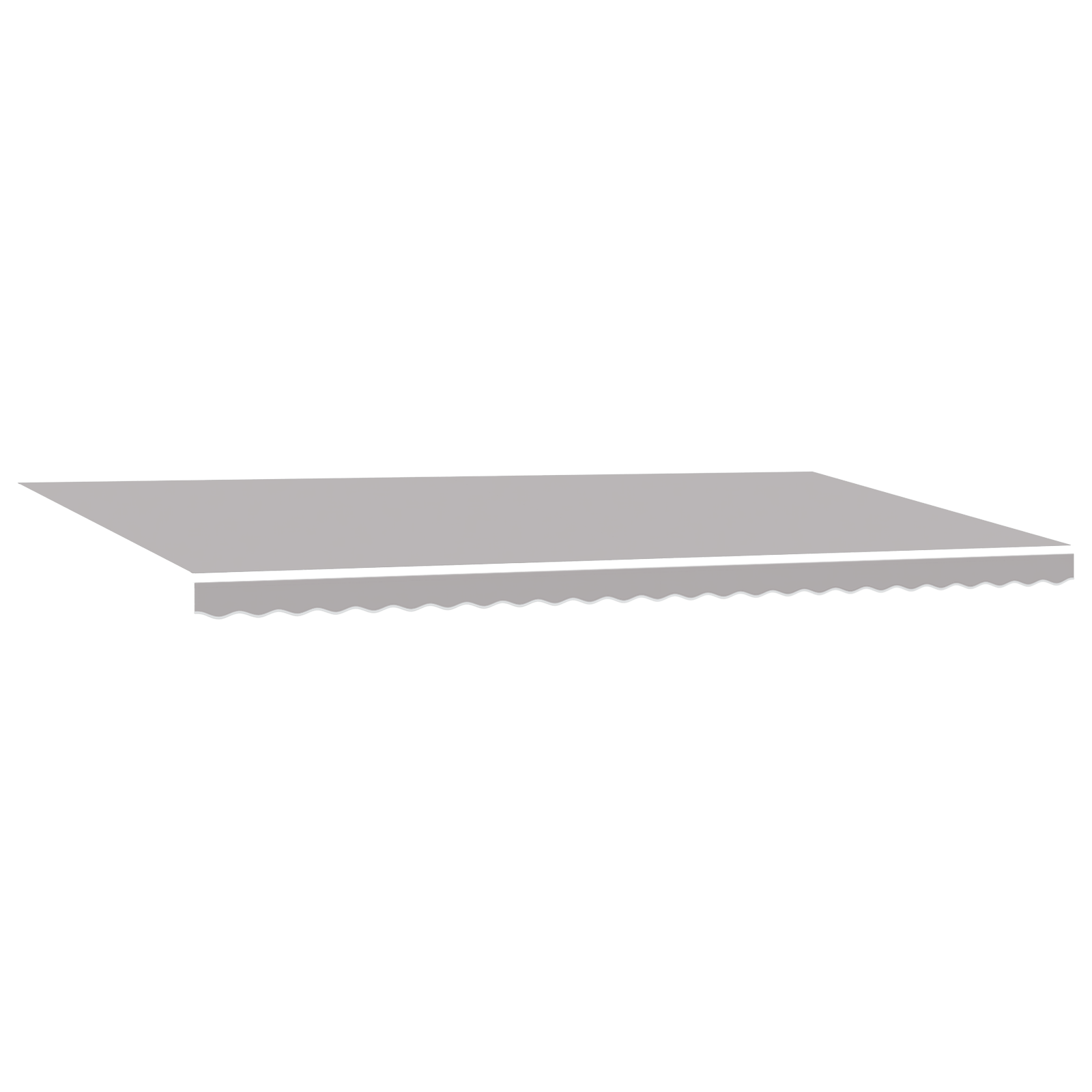 vidaXL Automatische Uitschuifbare Luifel met LED Lichtgrijs 600x350 cm