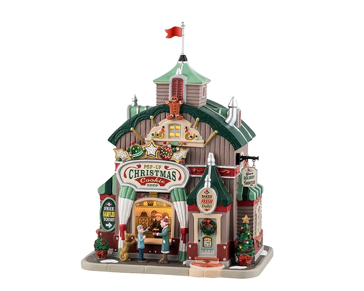 Lemax Pop-up christmas cookie shop