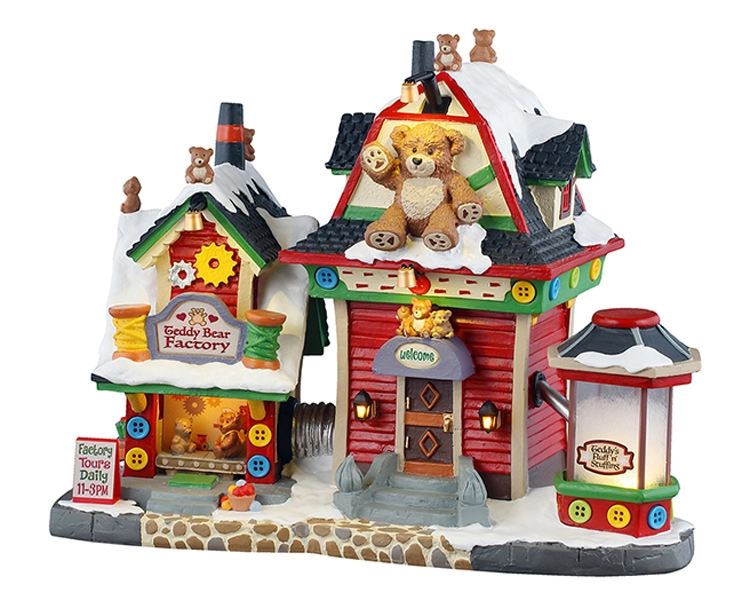 Lemax Teddy bear factory
