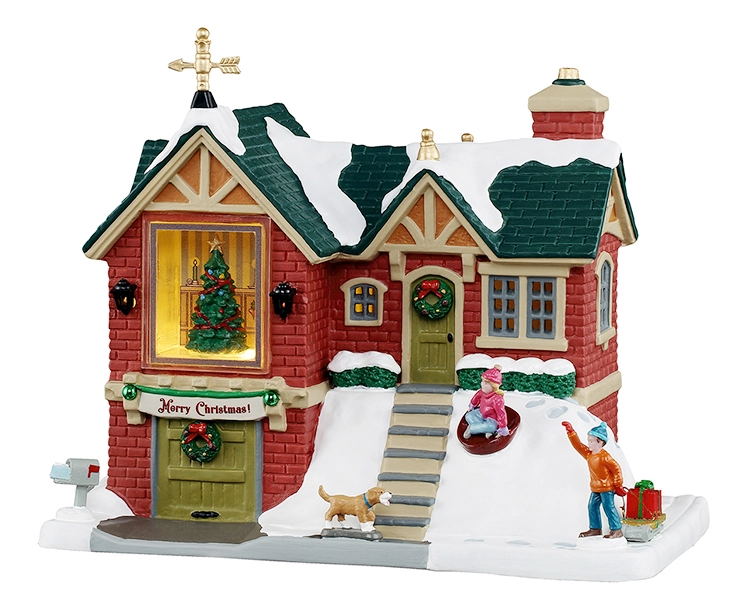 Lemax The little brick house