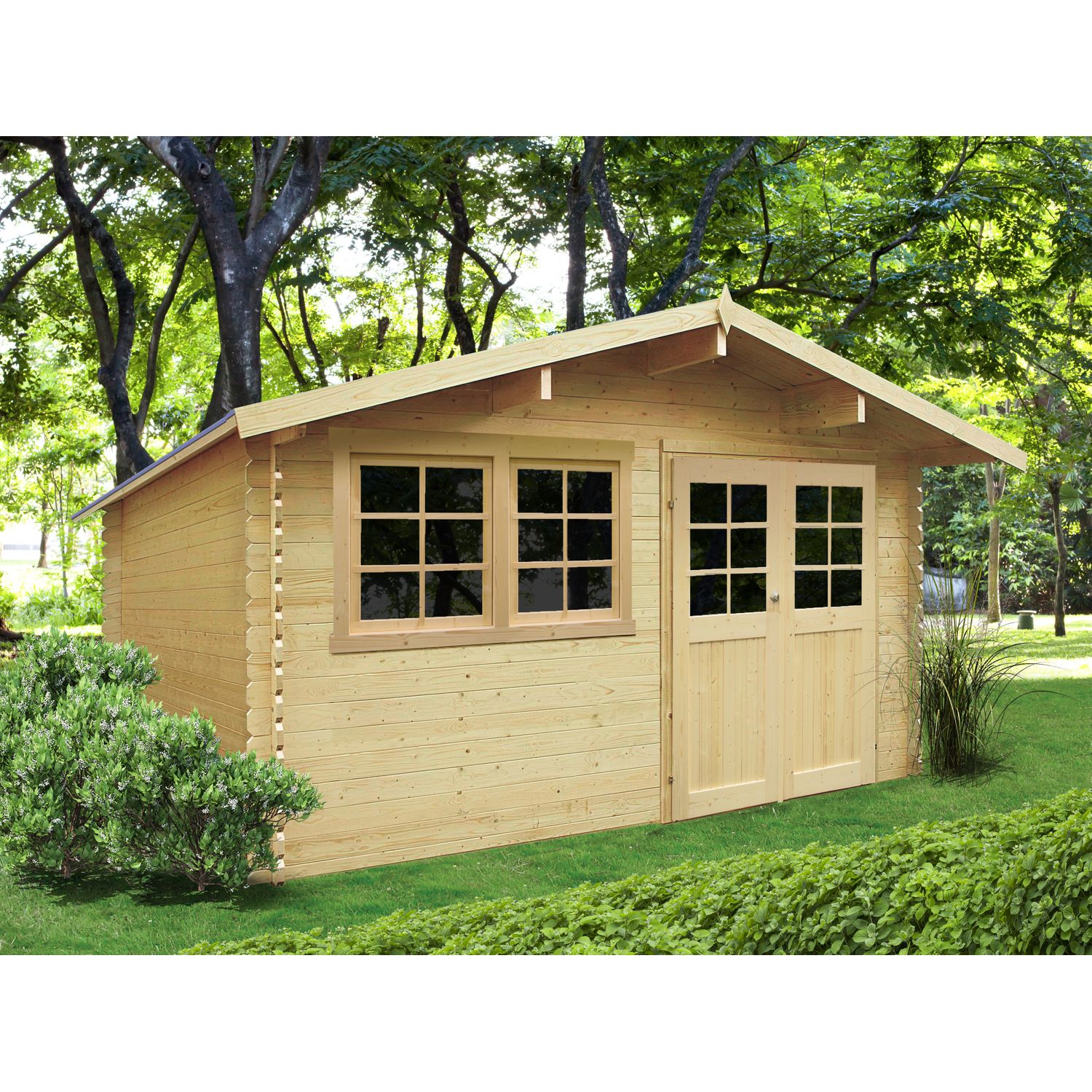 Solid Tuinhuis Niort Hout 418x298cm