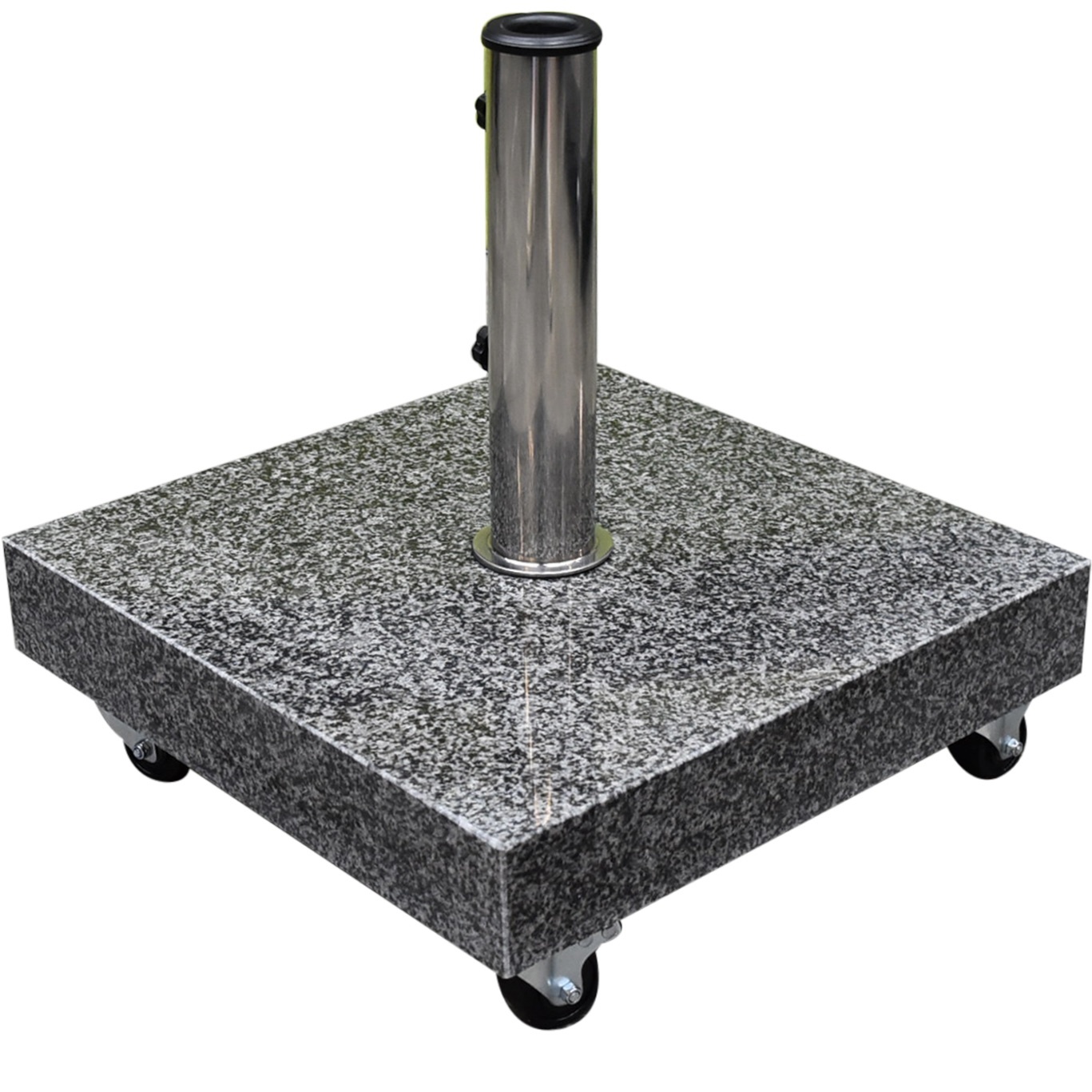 AVH-Collectie AVH parasolvoet 40 kg met 4 wielen graniet