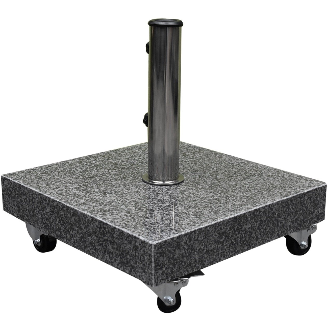 AVH-Collectie AVH parasolvoet 60 kg met 4 wielen graniet