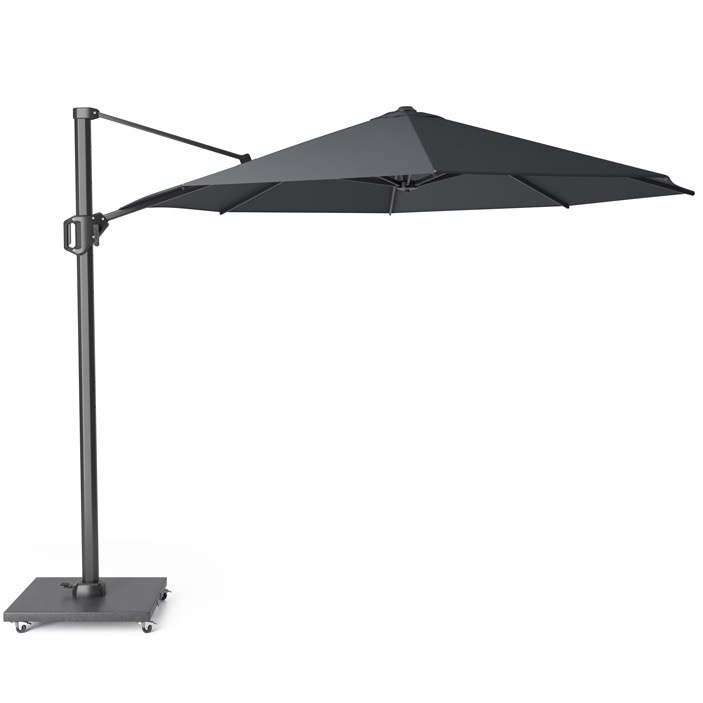 Platinum Challenger T1 parasol 350cm rond antraciet