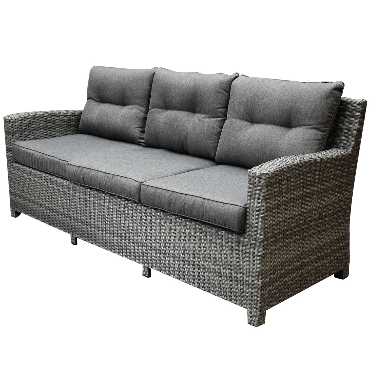 AVH-Collectie New Castle 3-zitsbank antraciet
