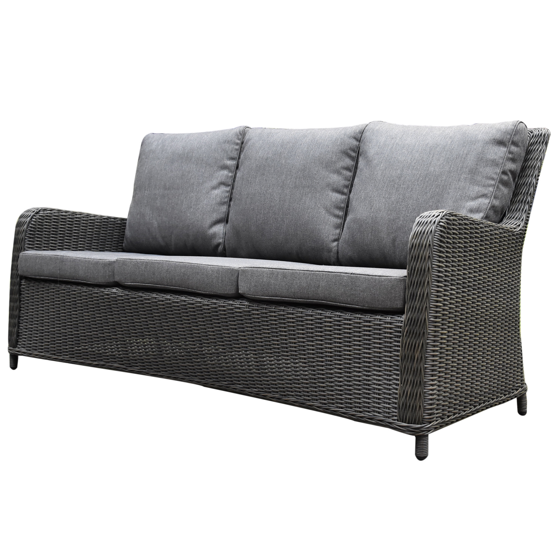 AVH-Collectie Bilbao premium 3-zitsbank antraciet